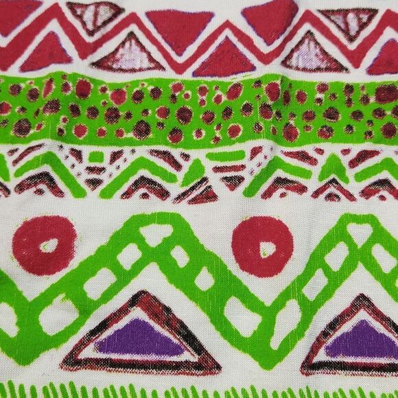 🔹️NWT Catch My I Multicolored Aztec Print Skirt XLarge - Picture 6 of 8